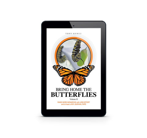 How To Raise Monarch Butterflies Book- Digital Download PDF