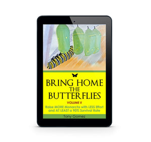 How To Raise Monarch Butterflies Book- Instant Download